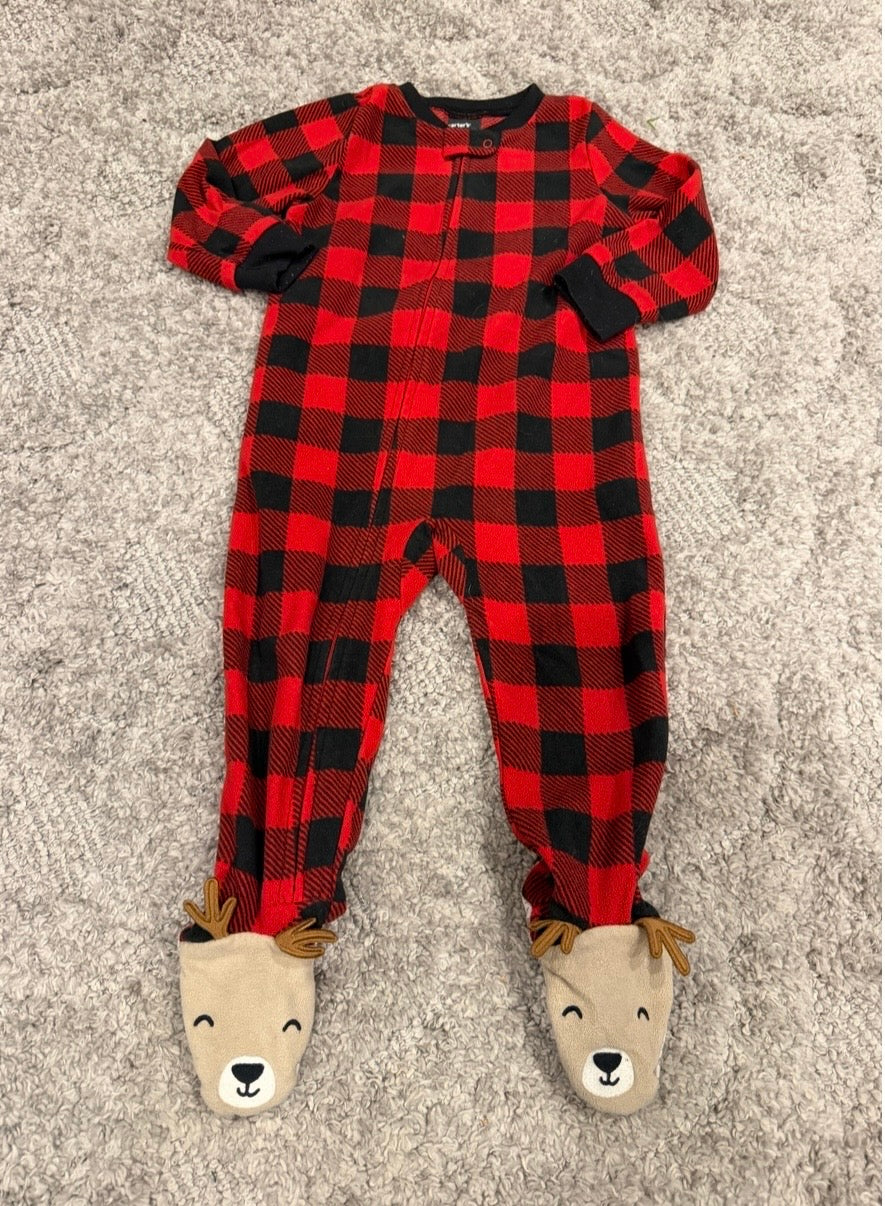 16 - Carters Holiday Jammies - 24m