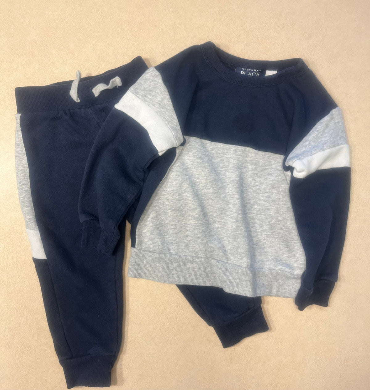 #200 Children's Place Navy Sweatsuit Boys 2T