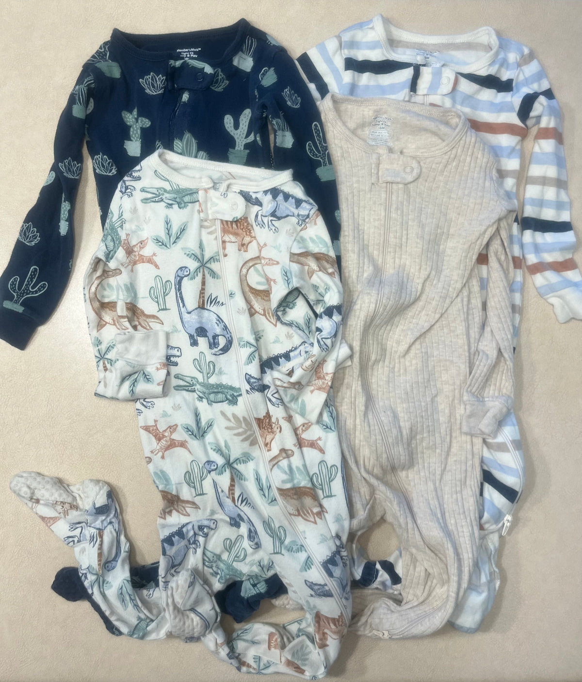 #200 Member's Mark Pajamas Set Boys 18m