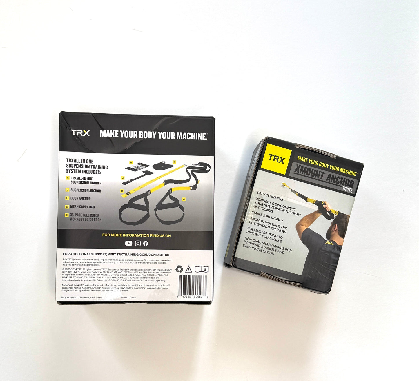 Seller 89 TRX All in One Suspension Training System and X Mount Anchor NIB