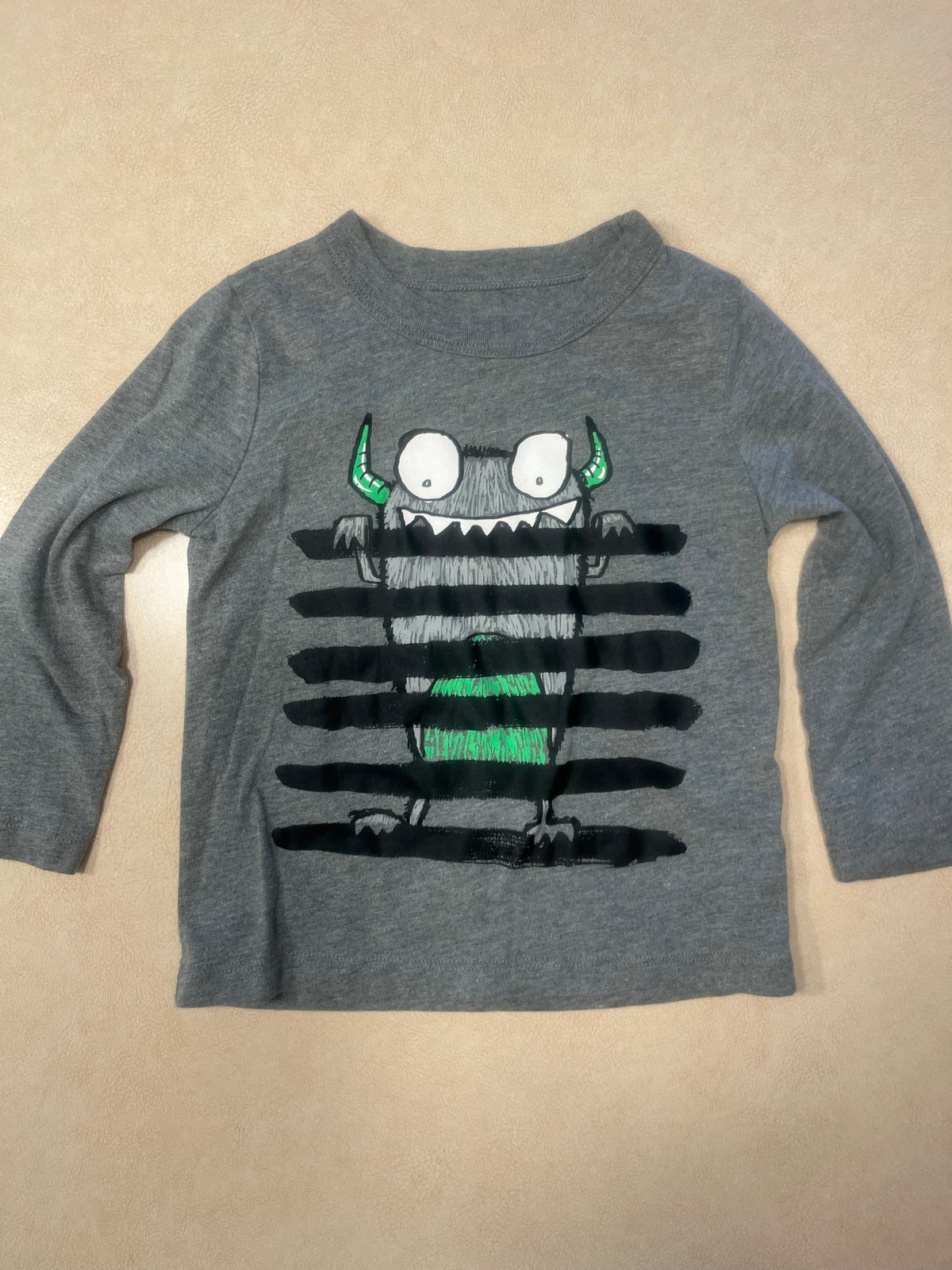 #200 OshKosh Monster Shirt Boys 2T