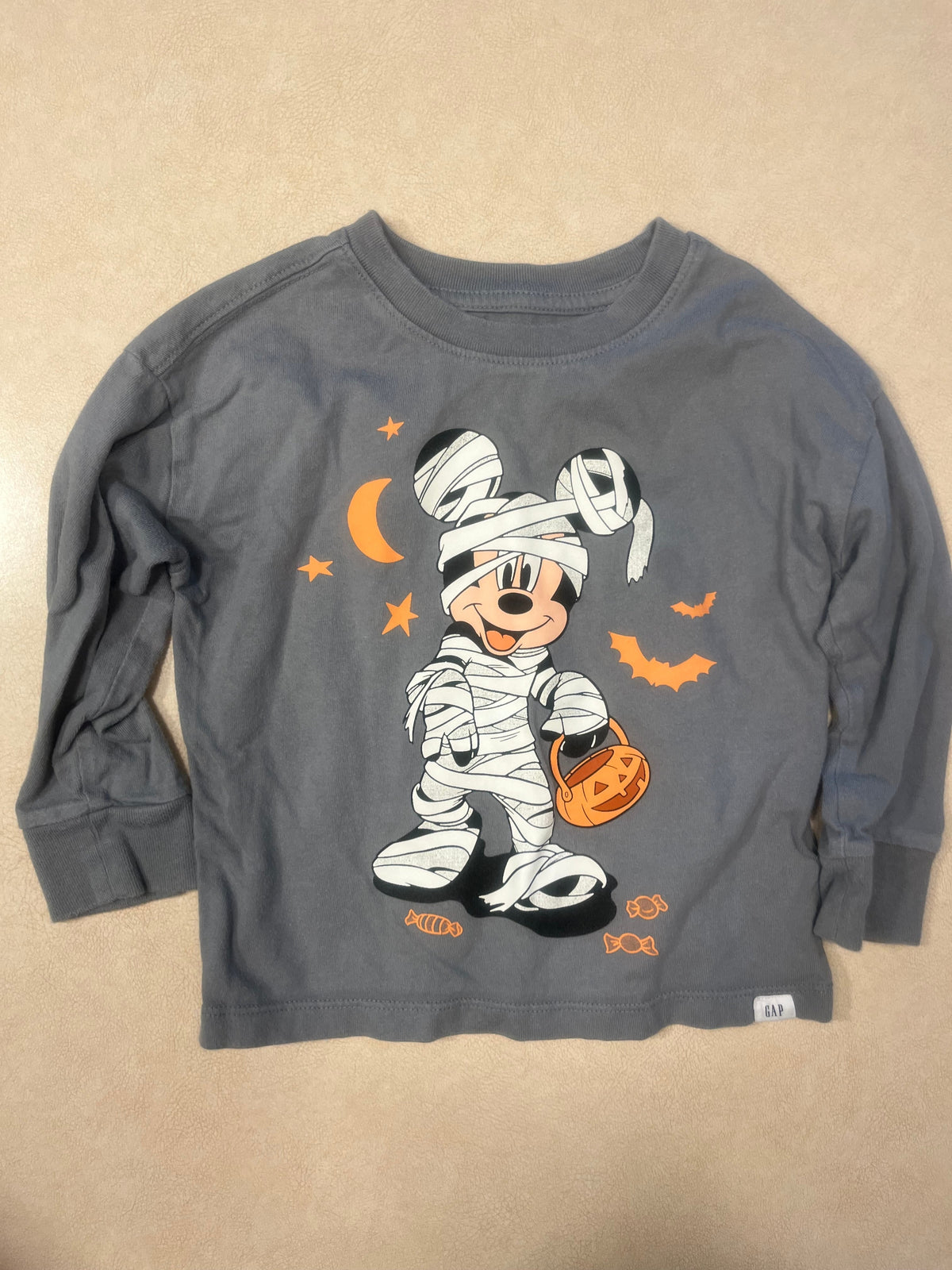 #200 Baby Gap Mickey Halloween Shirt Boys 2T