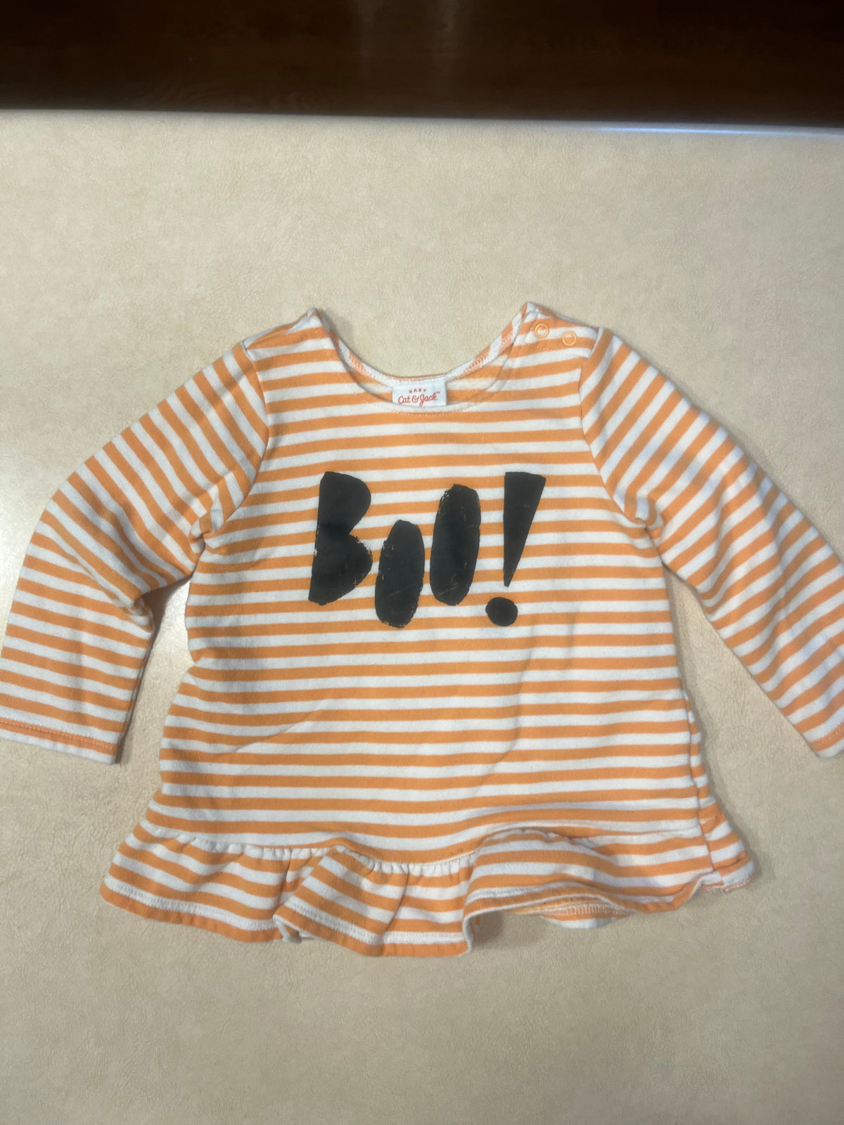 #200 Cat & Jack Boo! Sweatshirt Girls 18m