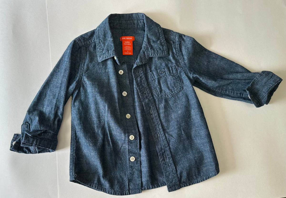 Seller 182. Joe Fresh jean shirt 3T