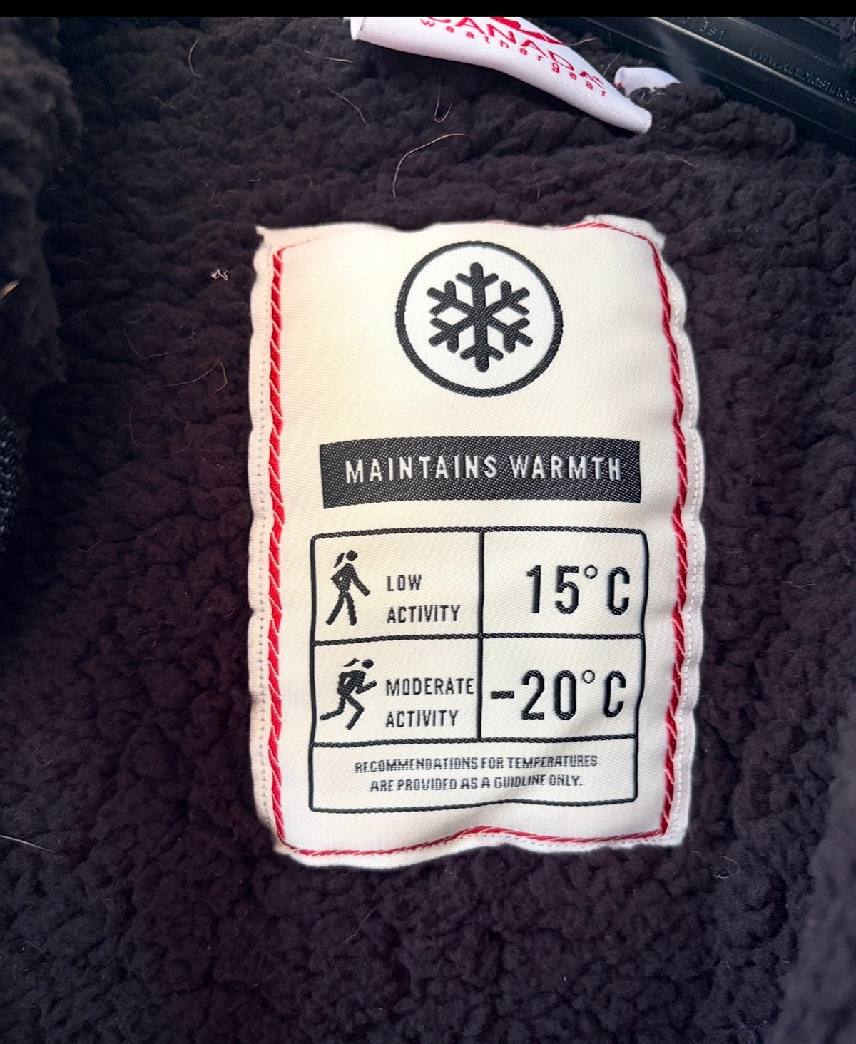#35 Canada weather extra warm winter coat xs