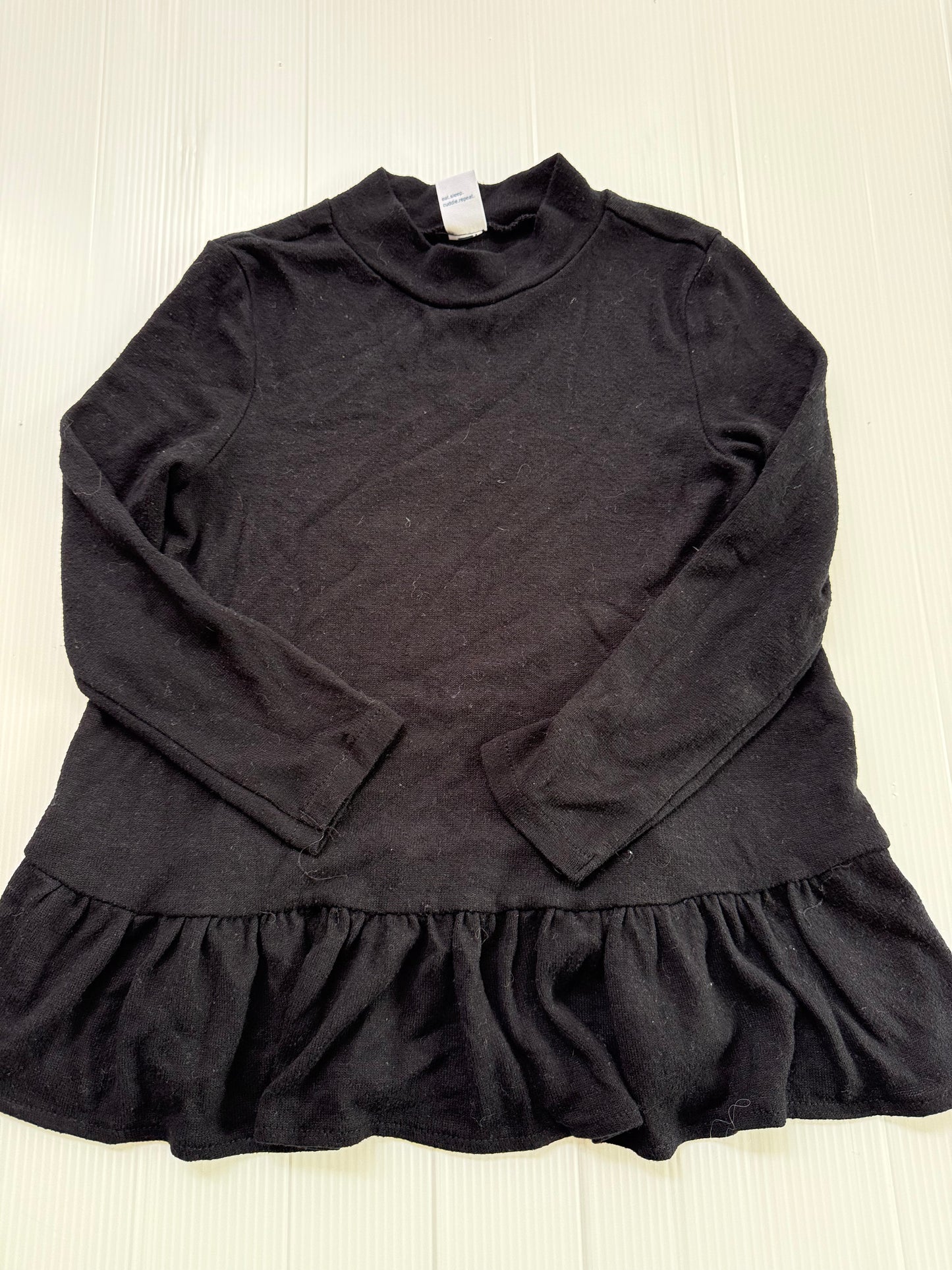 #167 Old Navy Girls Black Tunic - 5T