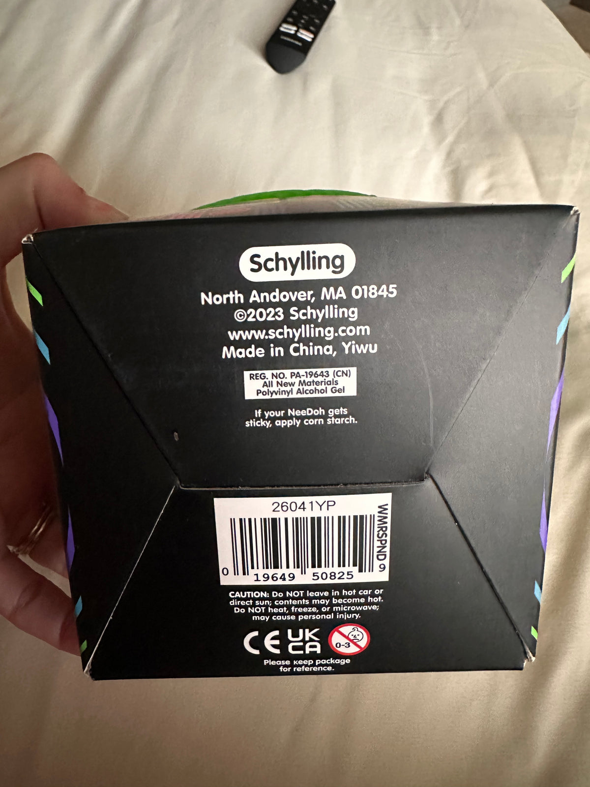 #24 authentic needoh Super ripples-green