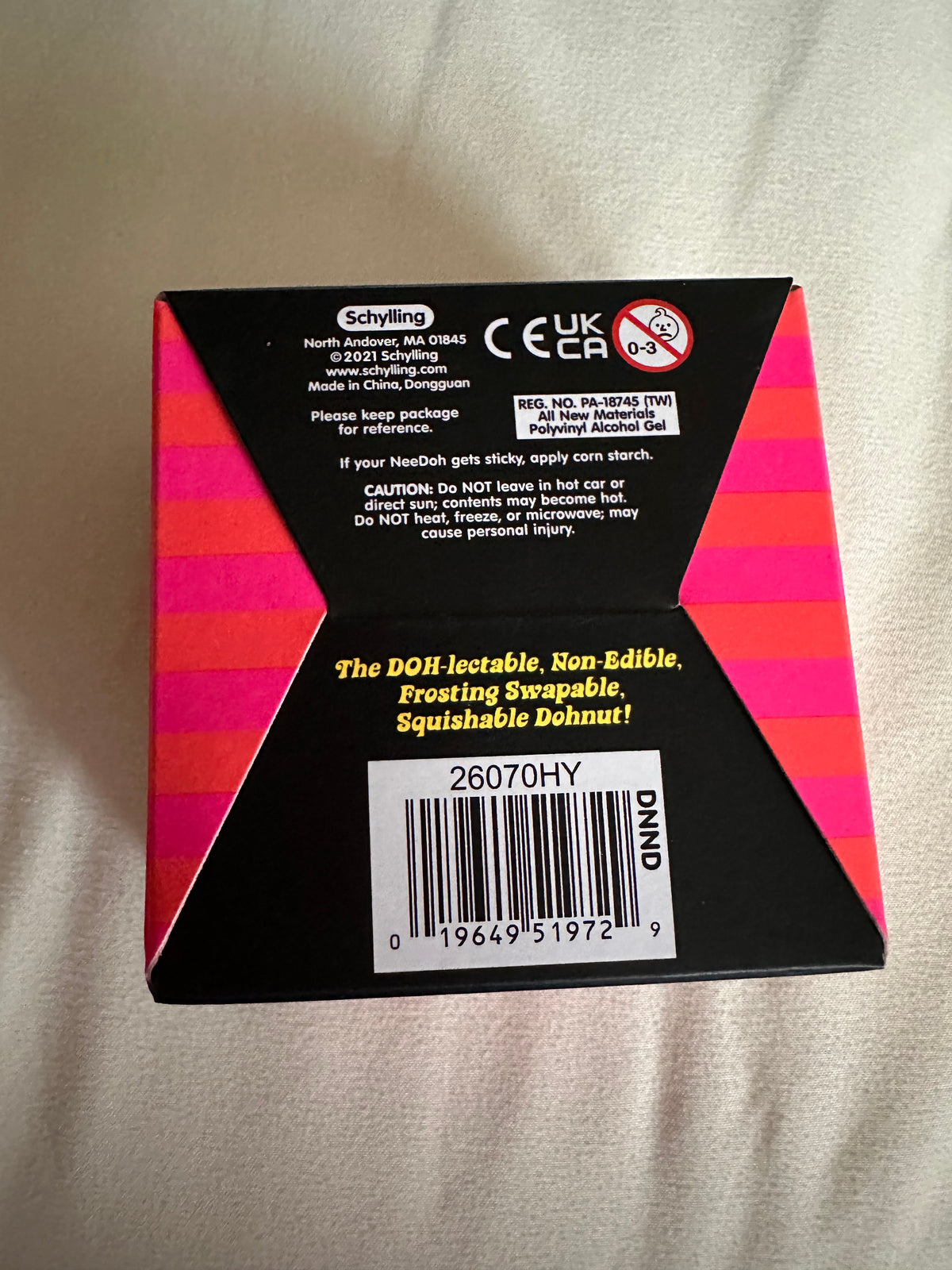 #24 authentic needoh Pink donut