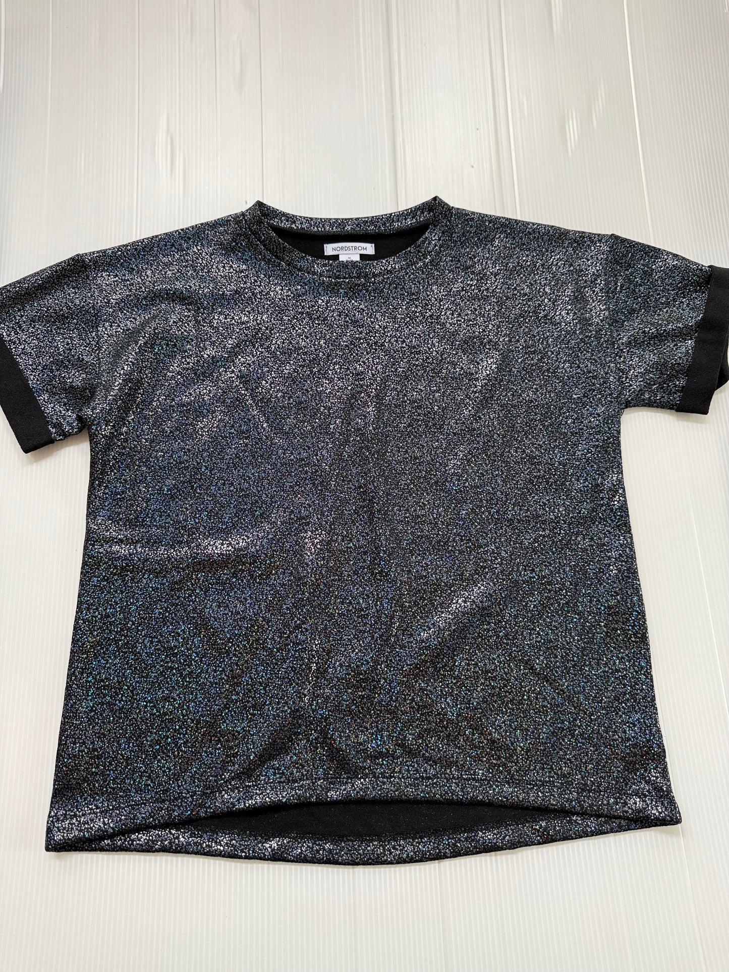 #167 Nordstrom Girls Sparkle Tee - M (8/10)