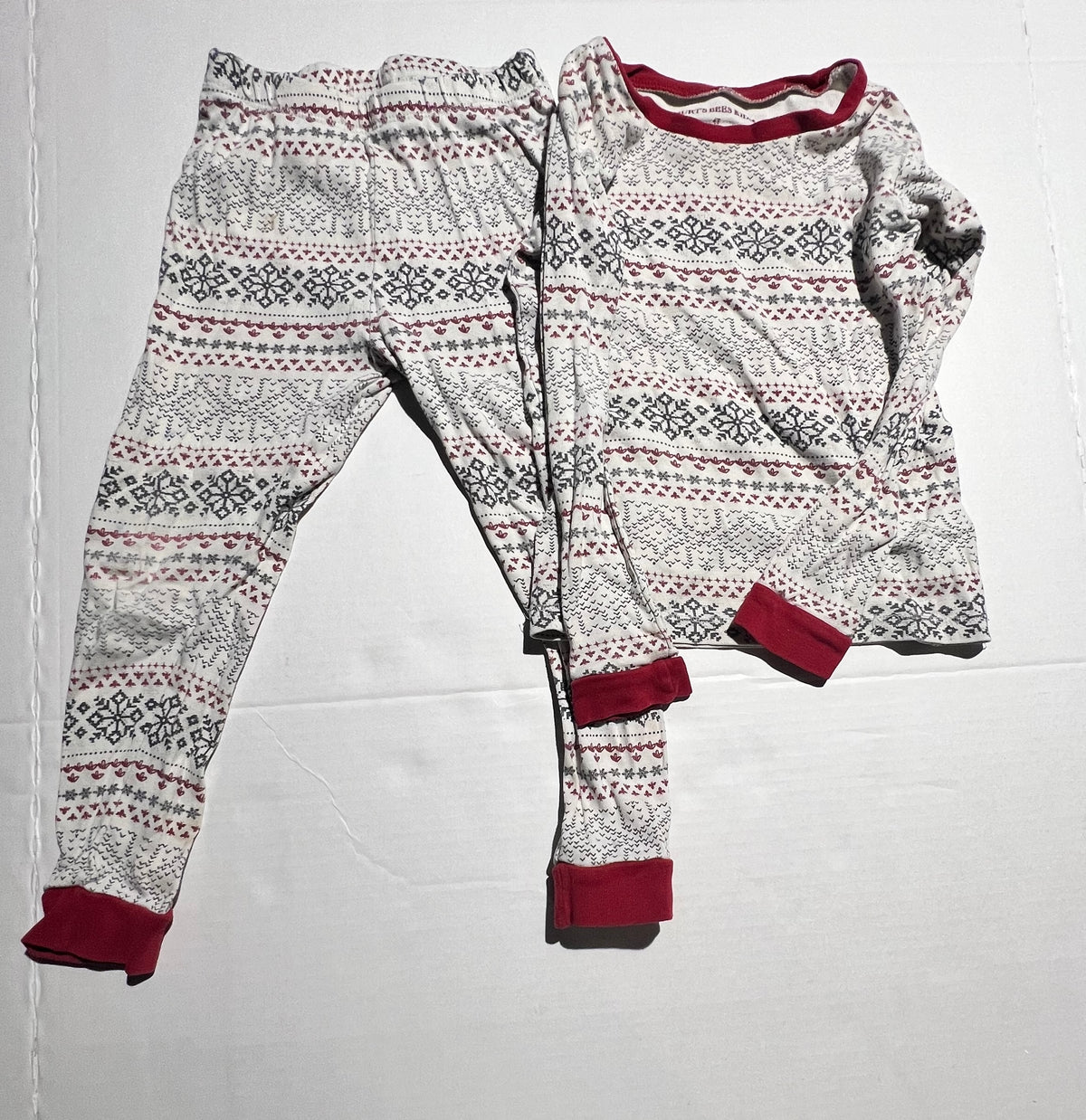 #95 Girls 4T Winter Pjs - Burts Bees