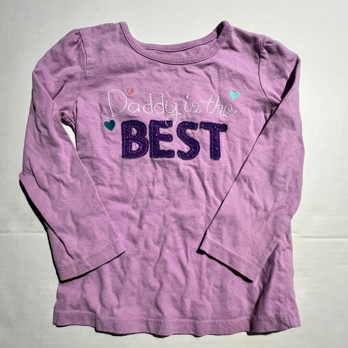 #95 Girls 3T Daddy is the Best Top