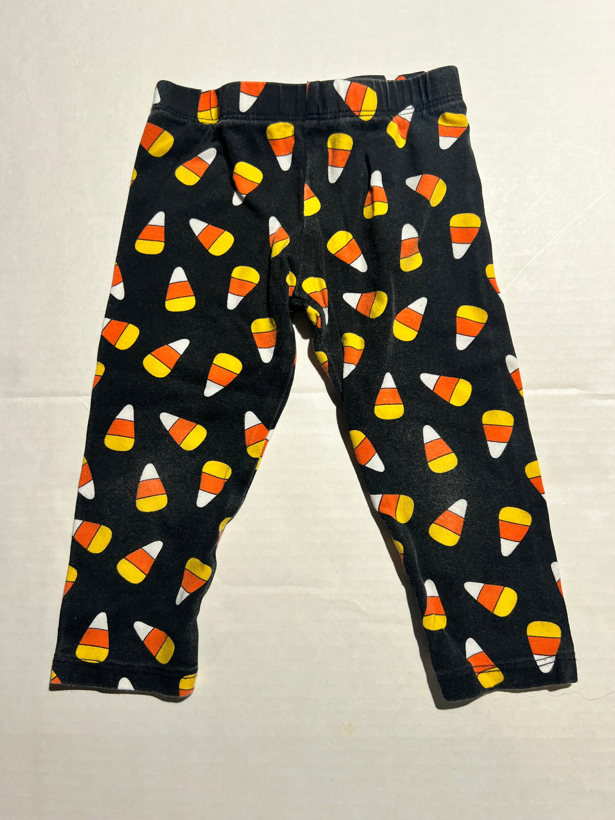 #95 Girls 24mo Candy Corn Capris