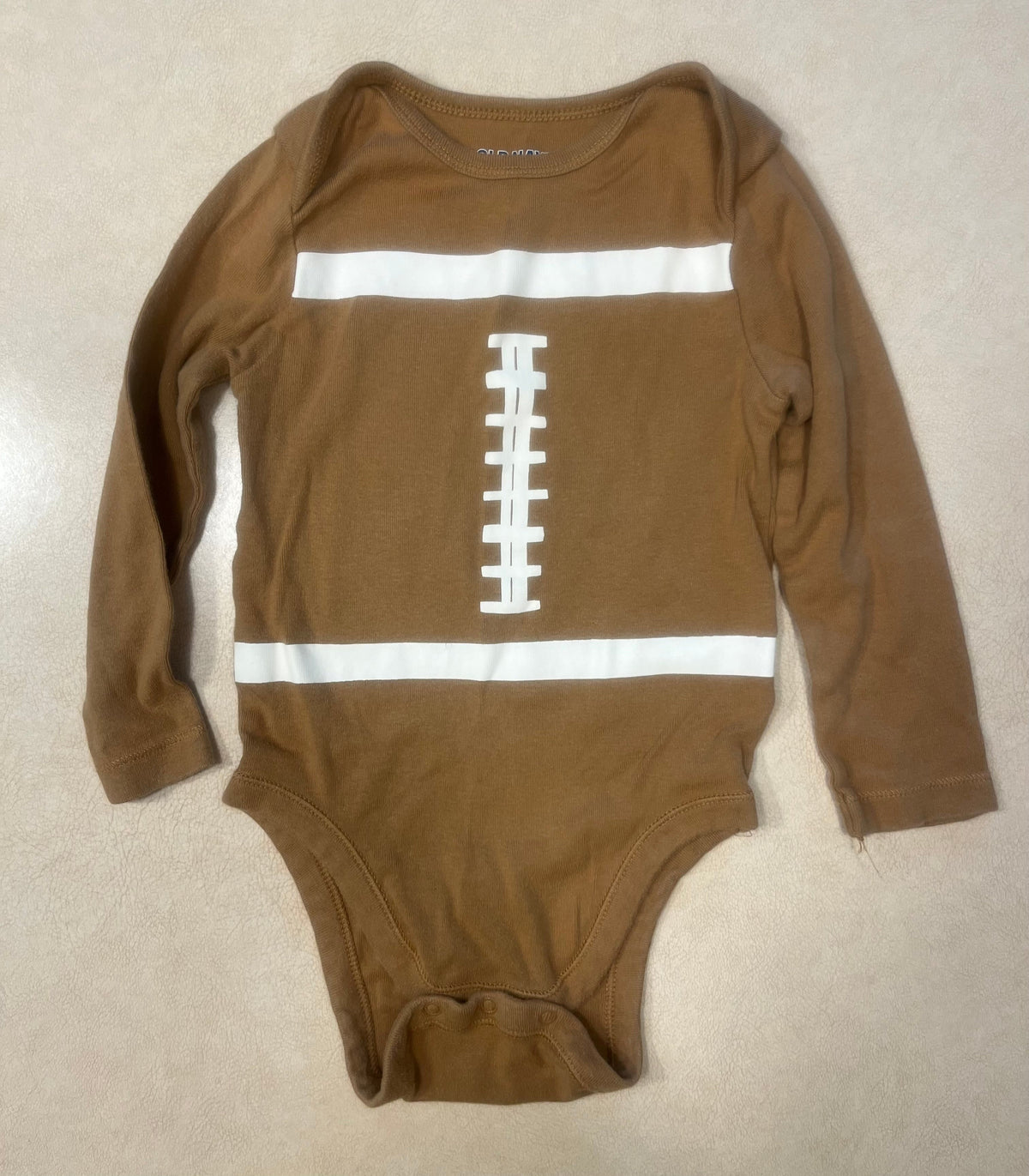 #200 Old Navy Football Bodysuit Boys 18-24m