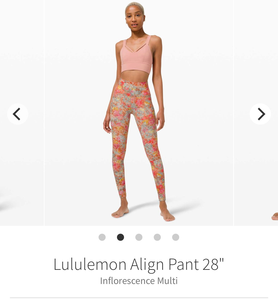 #133 NWT Lululemon Sz 2 Align High Rise Pants 28 inch