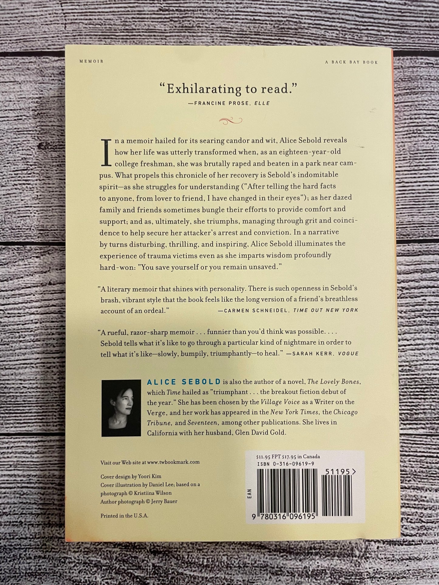 Seller #171 Lucky By Alice Sebold