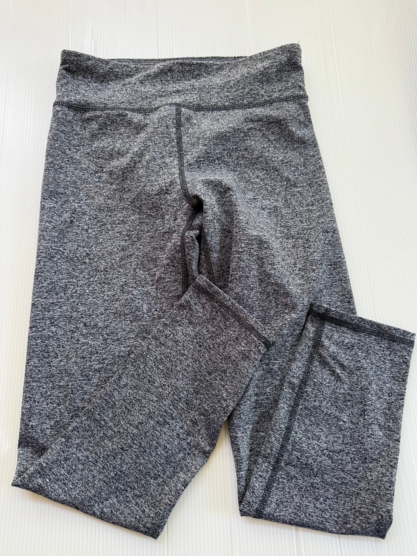 #167 Old Navy Girls Gray Active Legging - L (10-12)