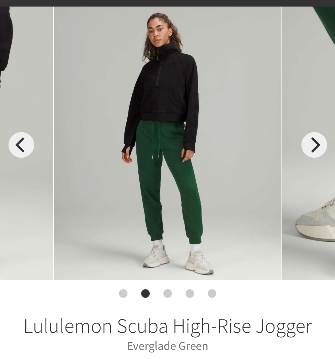 #133 Lululemon Sz 0 Scuba High Rise Jogger