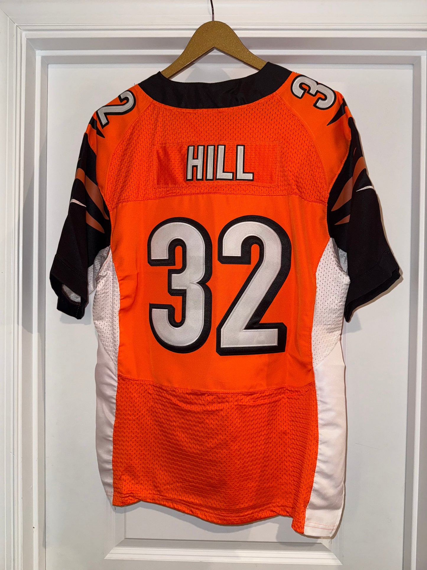 Seller #106: L Cincinnati Bengals Hill Embroidered Jersey