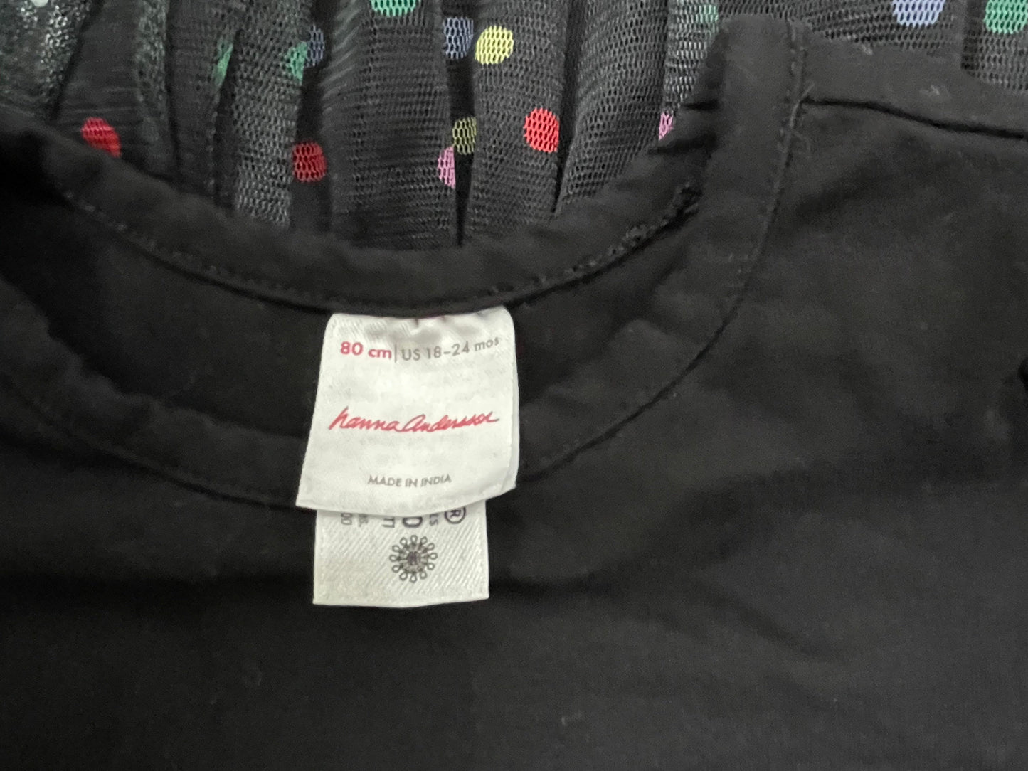 #42 REDUCED Hanna Andersson 18-24 Month Tulle Dress