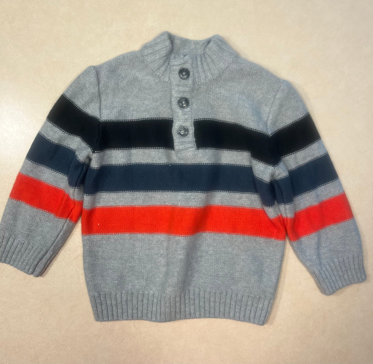 #200 Gymboree Striped Sweater Boys 2T