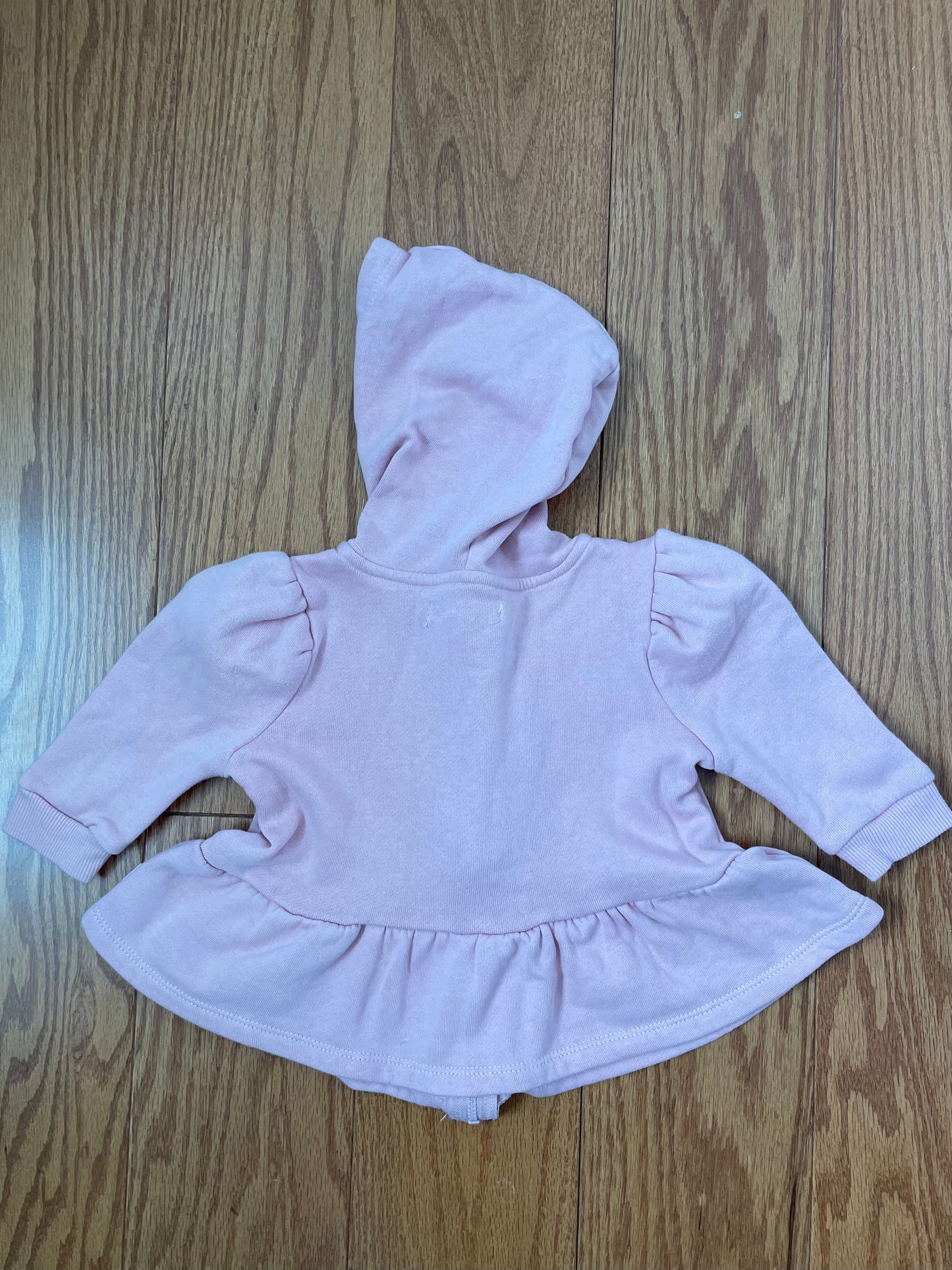 #42 Pink Hooded Sweatshirt Girls 18 Months