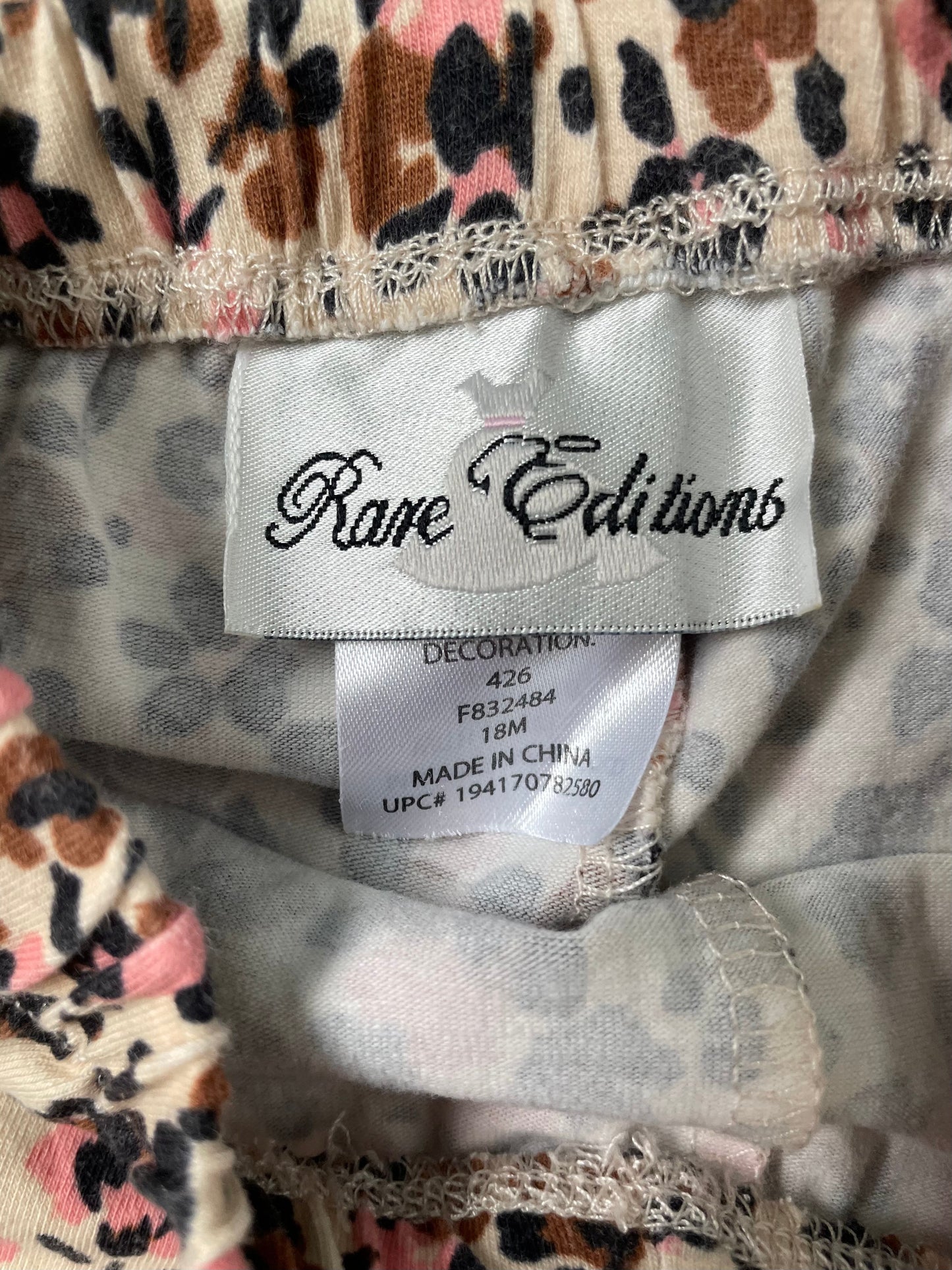 #42 Rare Editions Boot Cut 18 Month Leggings