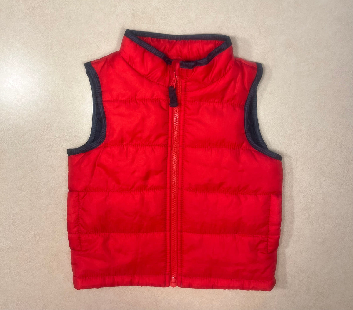 #200 OshKosh Red Puffer Vest Boys 18m
