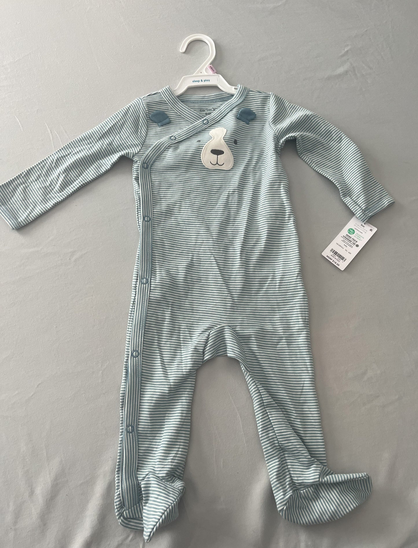 #211 Carters 9m Puppy Sleeper NWT