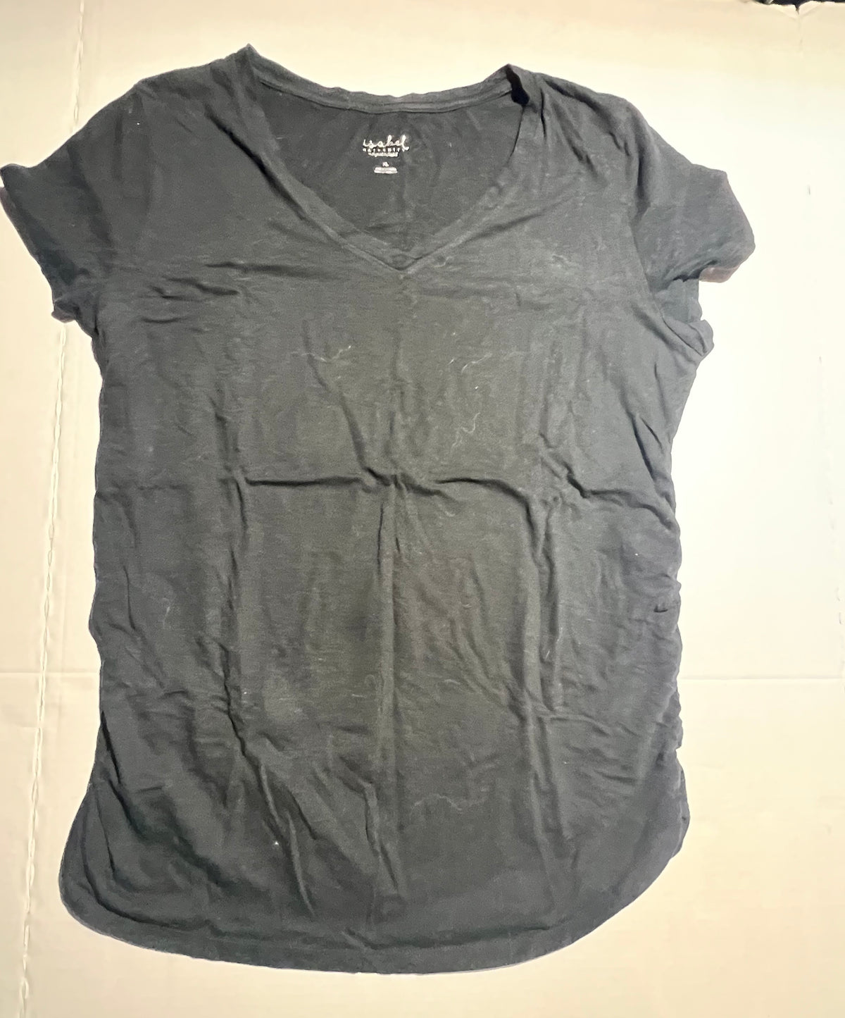 #95 Maternity XL Black Tee