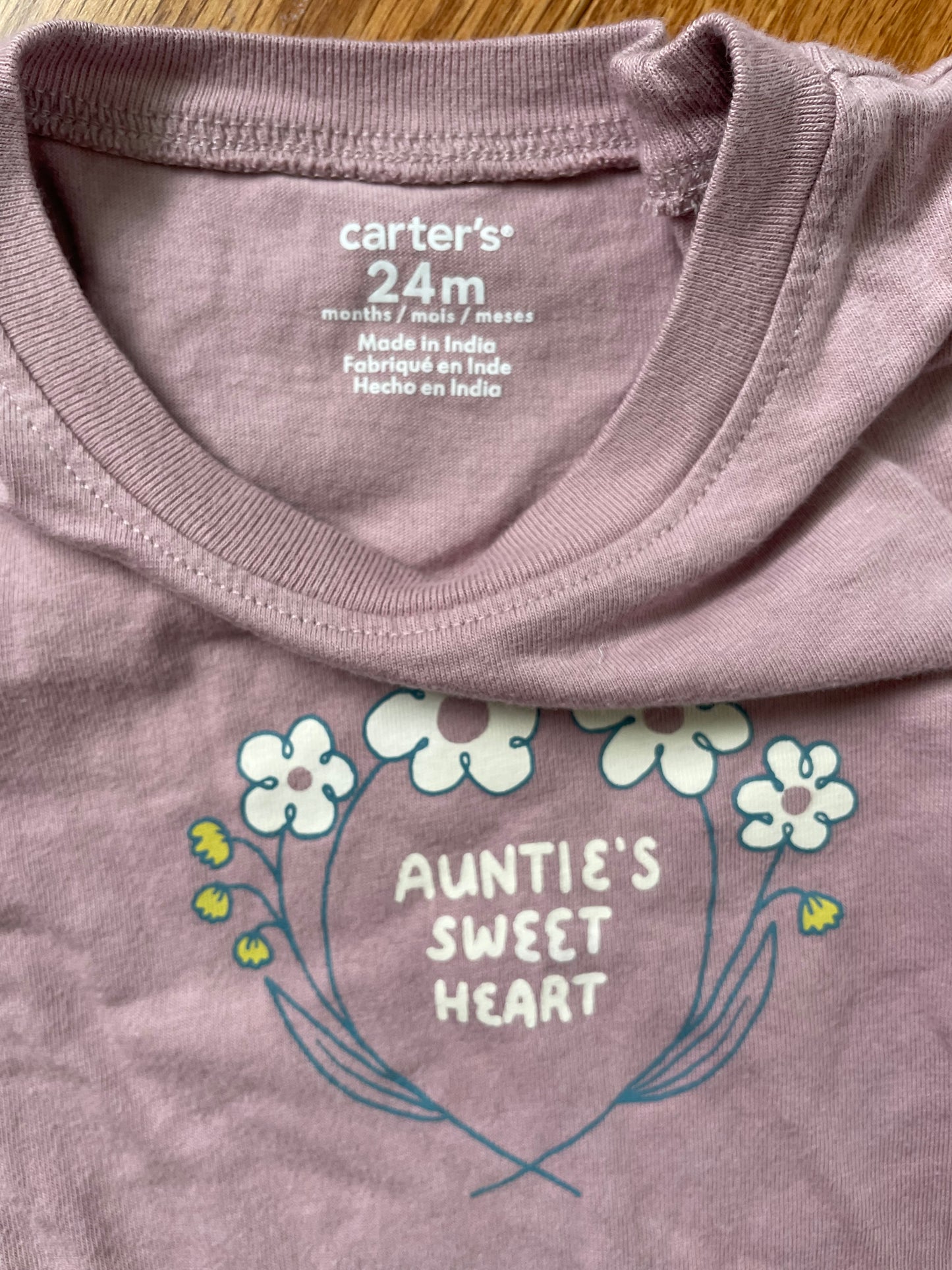 #42 Carter's Bodysuit Girls 24 Months