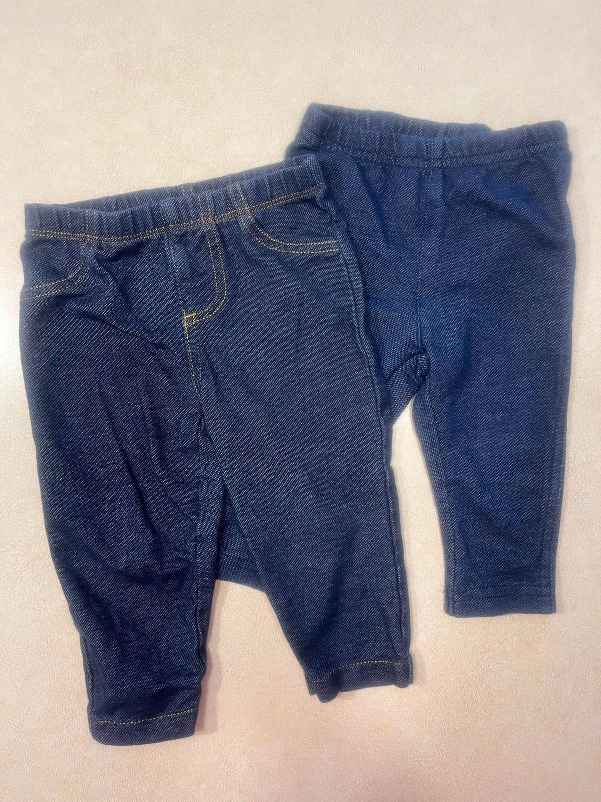 #200 Carter's Jean Leggings 9m
