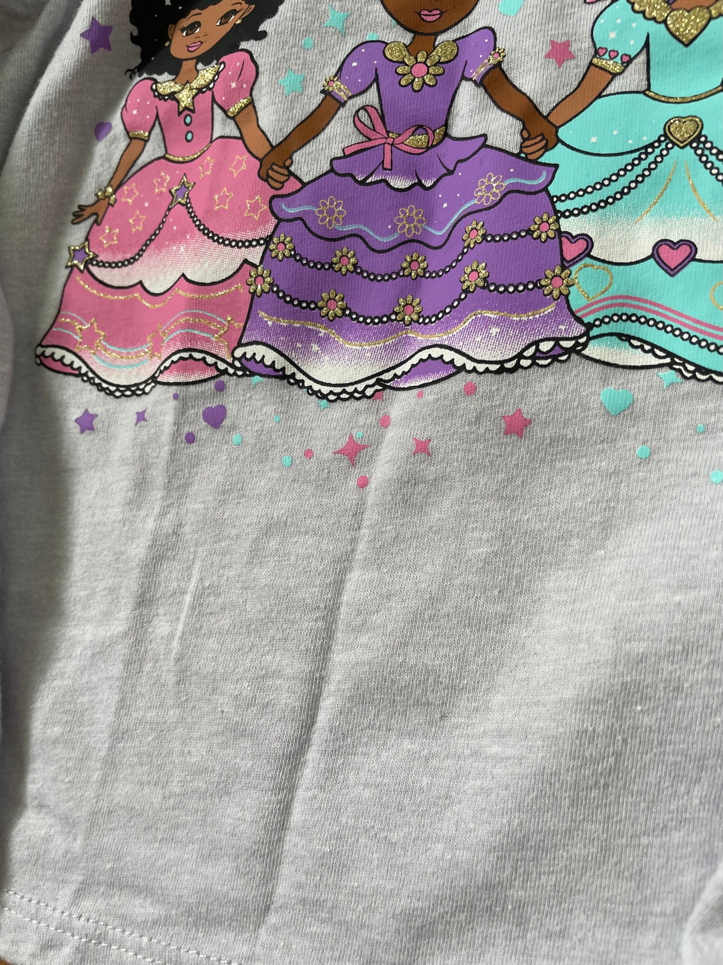 #42 Long-sleeve Princess Tee Girls 18-24 Months