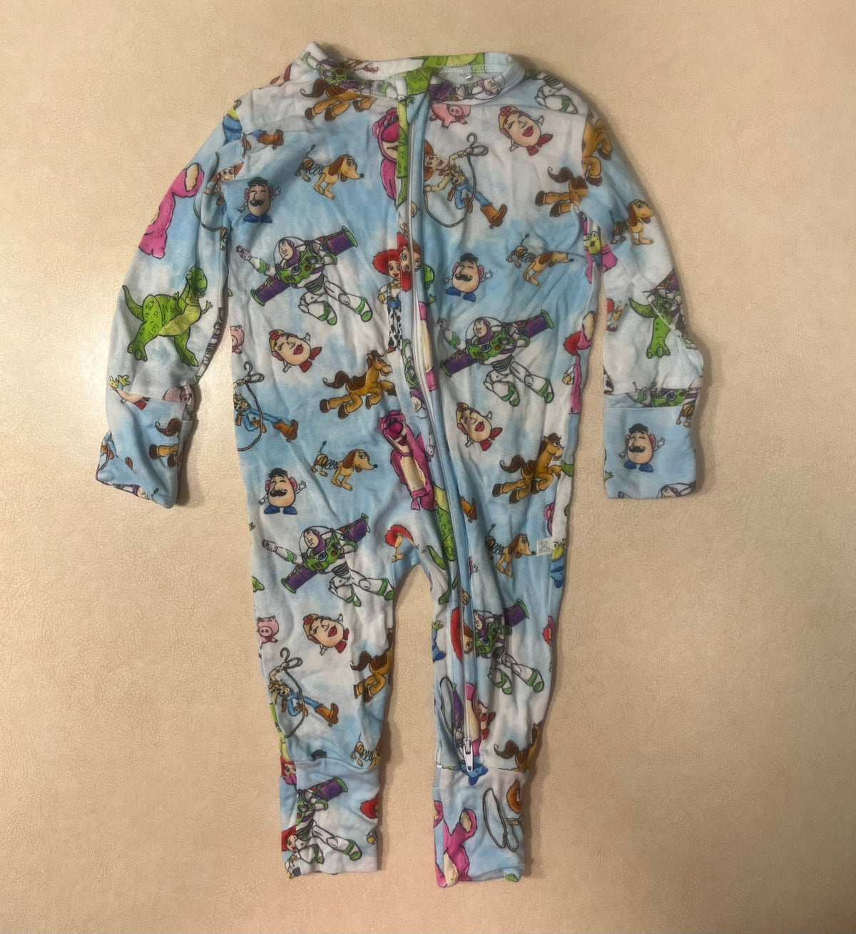 #200 Little Snuggles Bamboo Toy Story Pajamas 3-6m