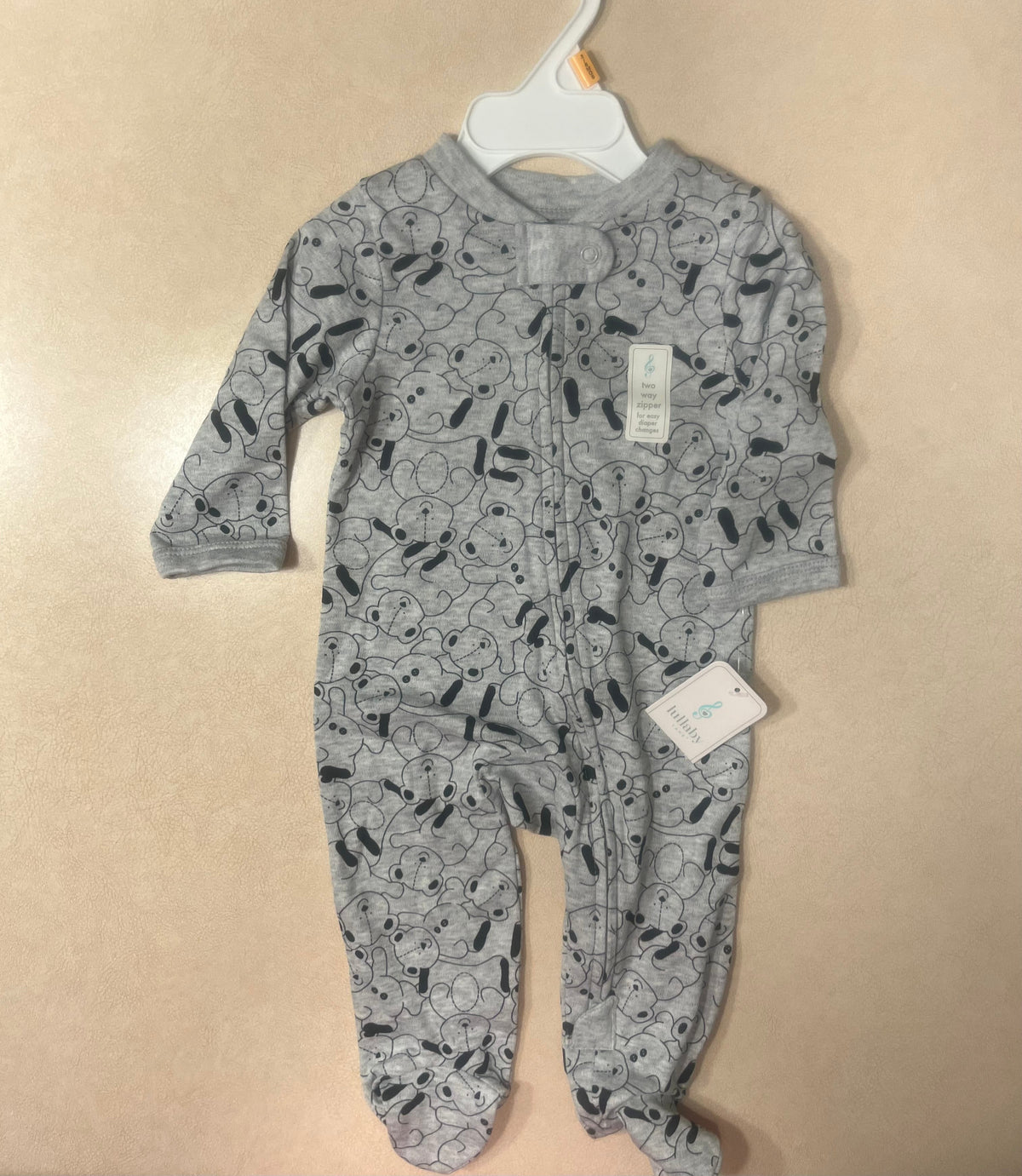 #200 Lullaby Lane Bear Pajamas 3-6m NWT