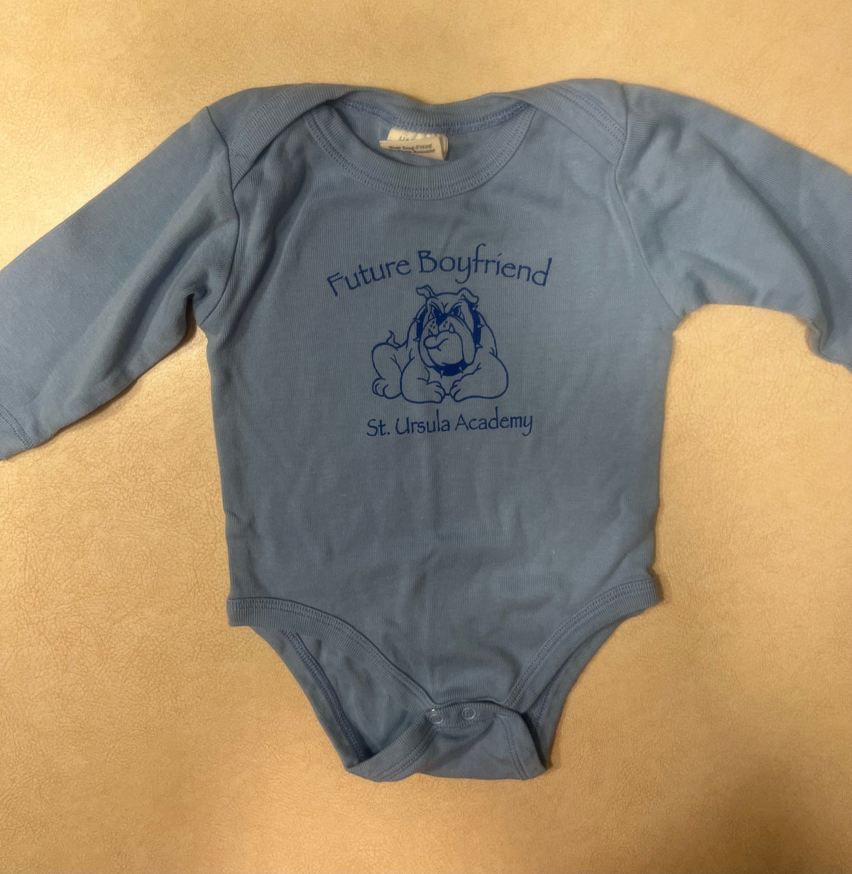 #200 St. Ursula Academy "Future Boyfriend" Shirt Boys 0-6m