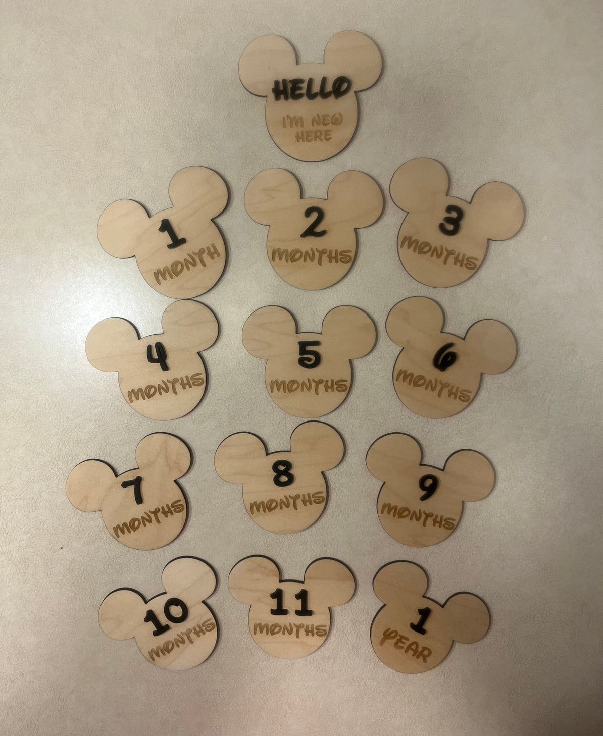#200 Mickey Monthly Milestone