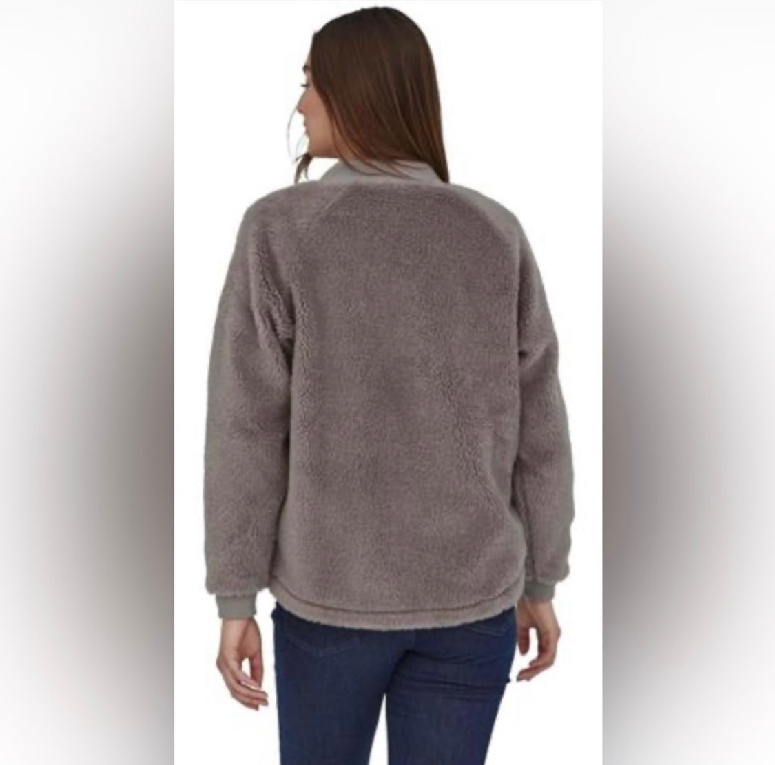 #42 REDUCED Patagonia Woolyster Pile Bomber Jacket Women's Size Medium