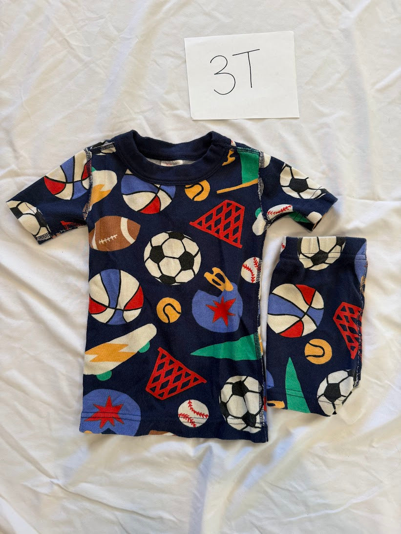 Seller #67 Boys 3T Hanna Andersson Sports Shorts Pajamas