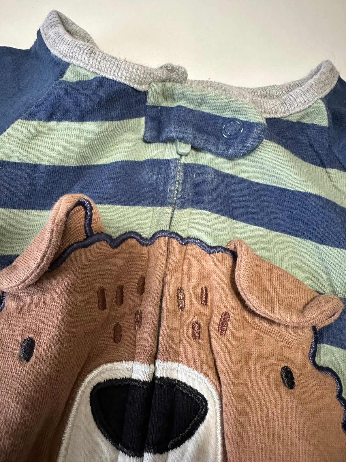 Seller 182. Boys Gerber 6-9 months sleepers