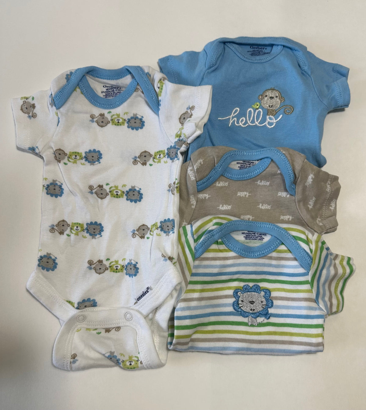 Seller 182. Boys Gerber newborn