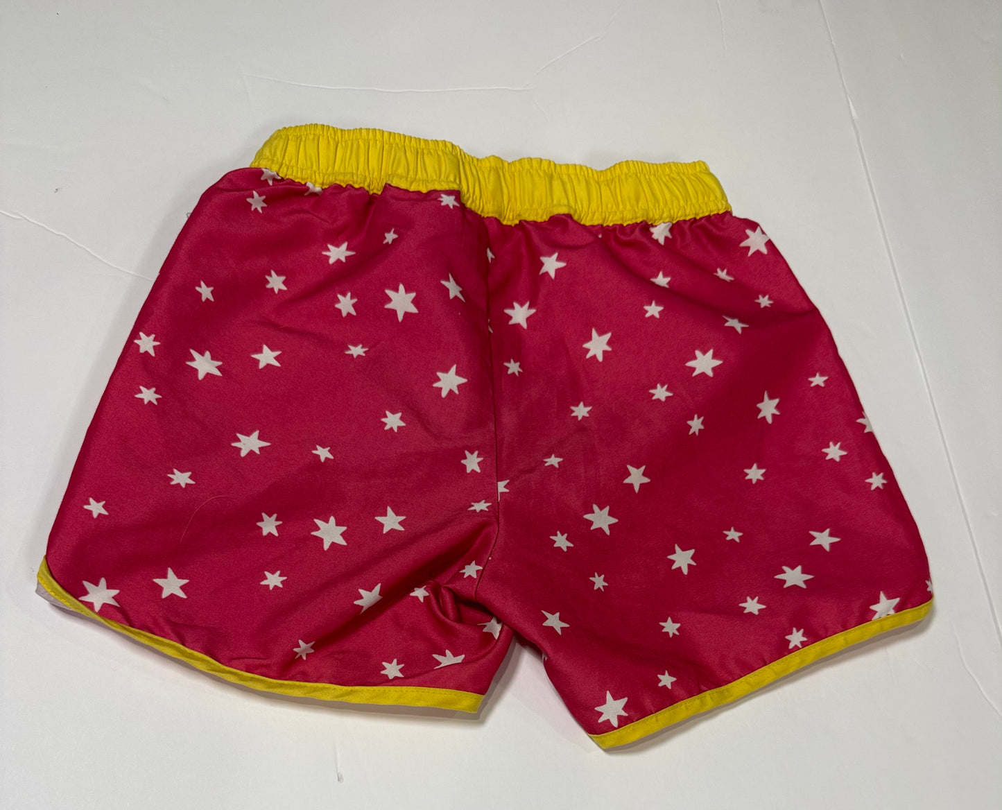 #141 Girls 100 4 Hanna Andersson Pink Star Shorts