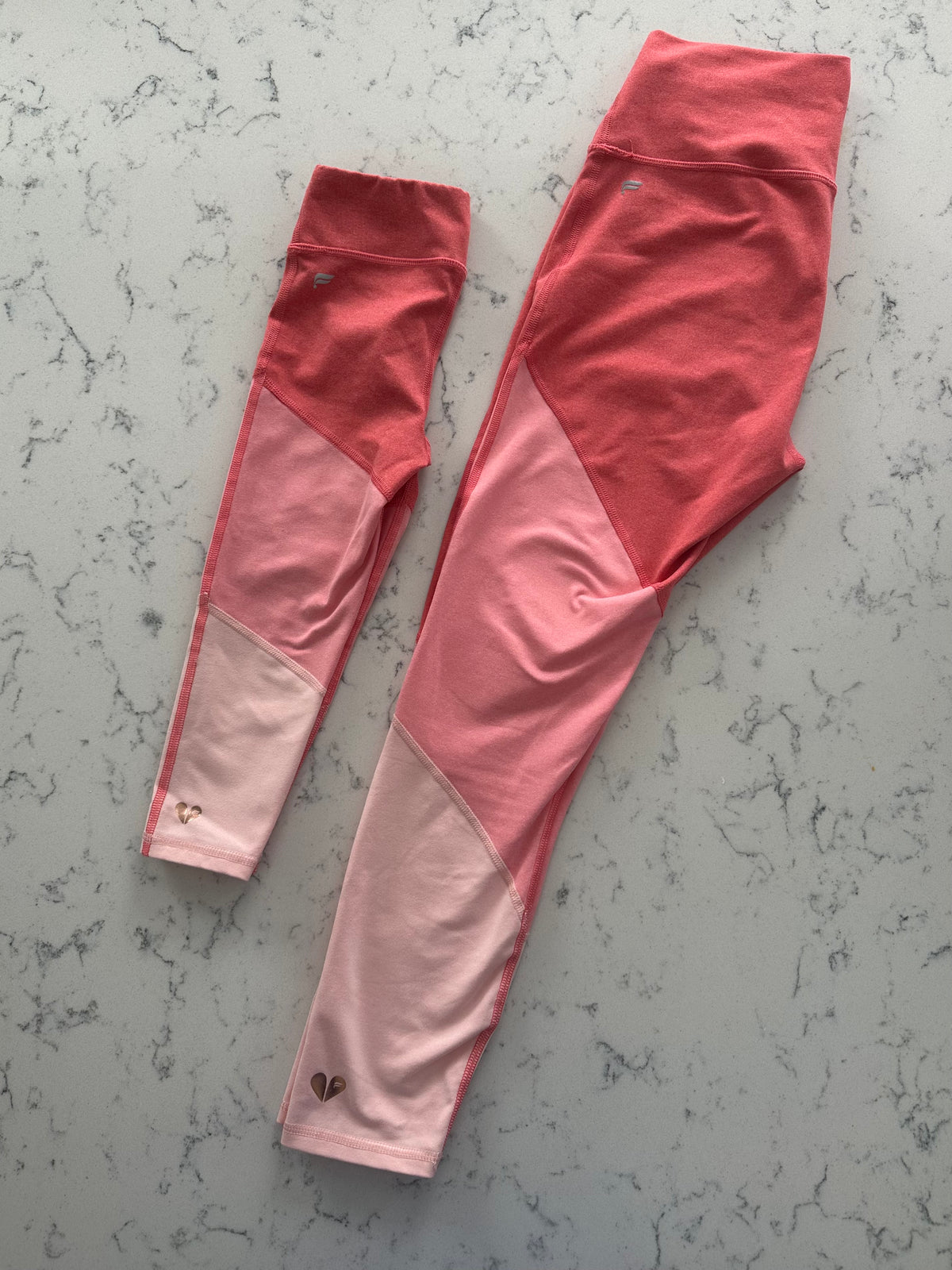 Seller 42, Fabletics Mommy & Me Leggings, Pink, Girls 3T / Womens M