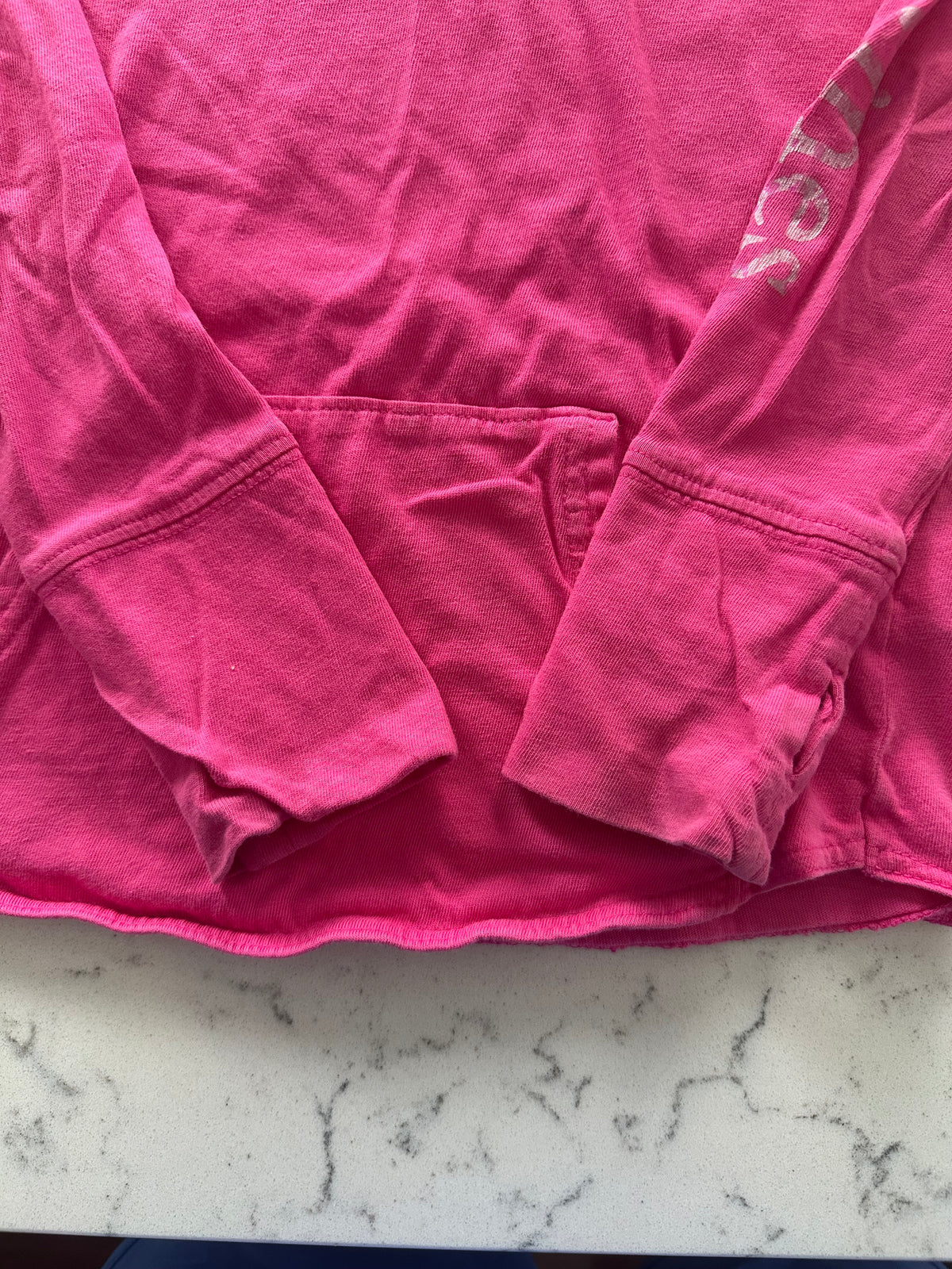 Seller 42, Vineyard Vines Hooded Tee, Pink, Girls 5/6