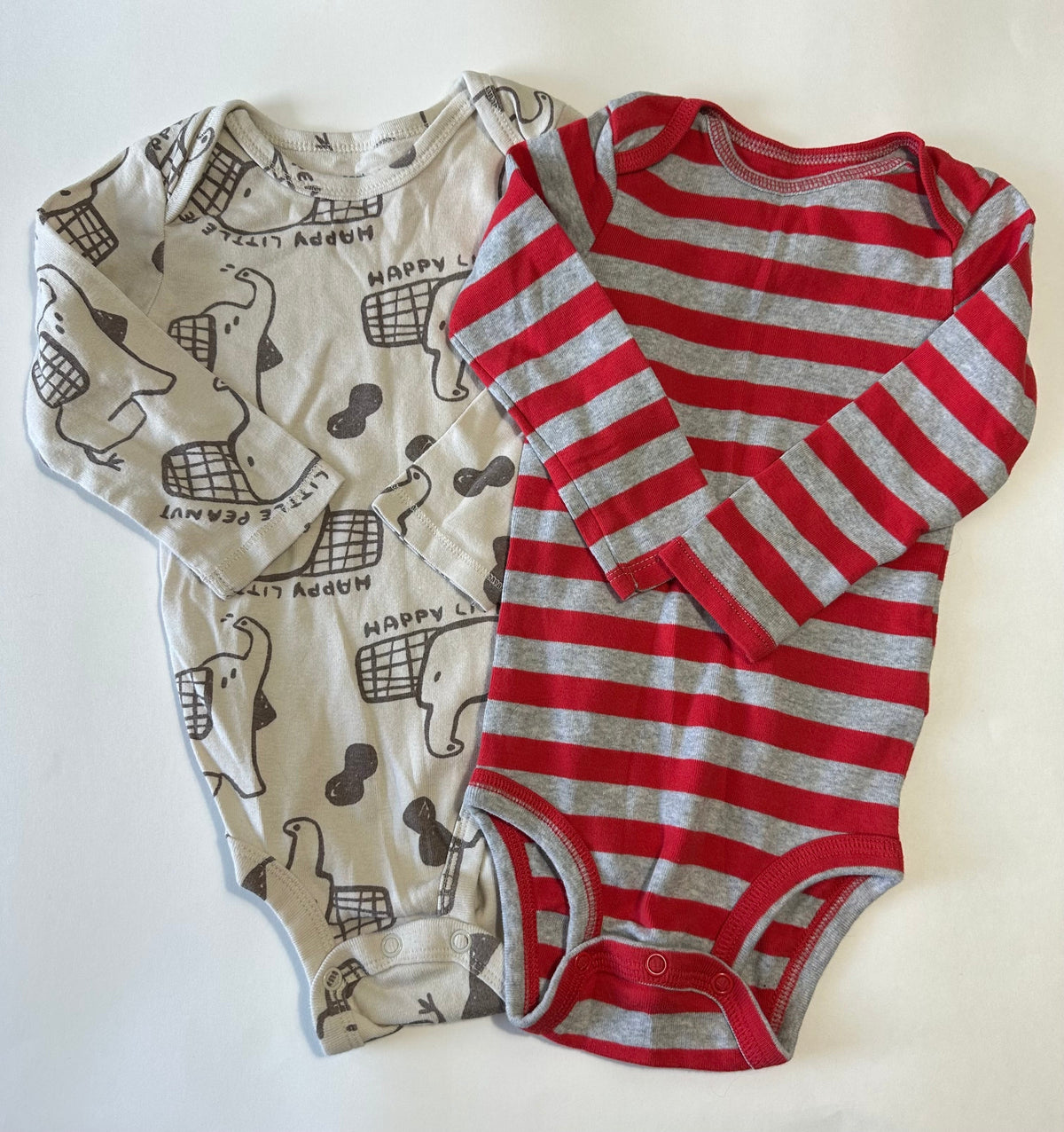 Seller 182. Carters boys 18 months long sleeve onesies