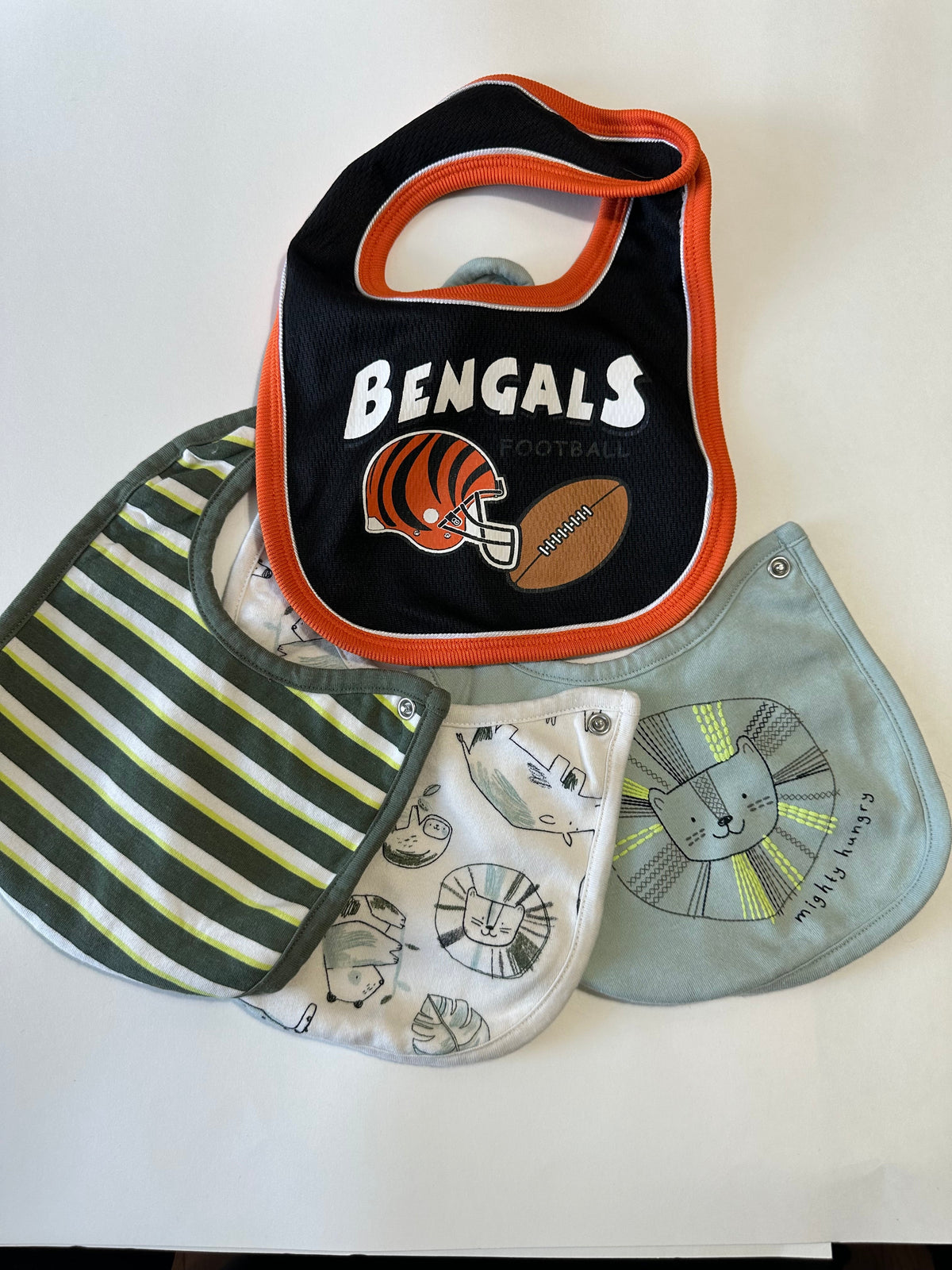 Seller 182. Bibs. Never used.