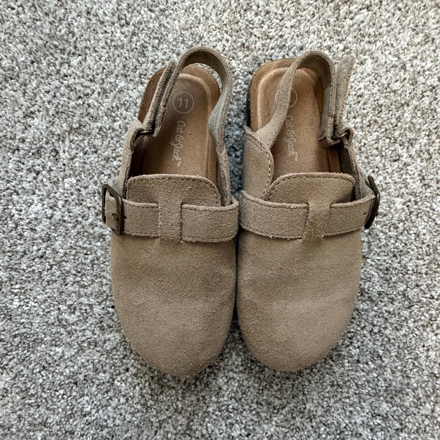 Girls Cat and Jack slip on shoes