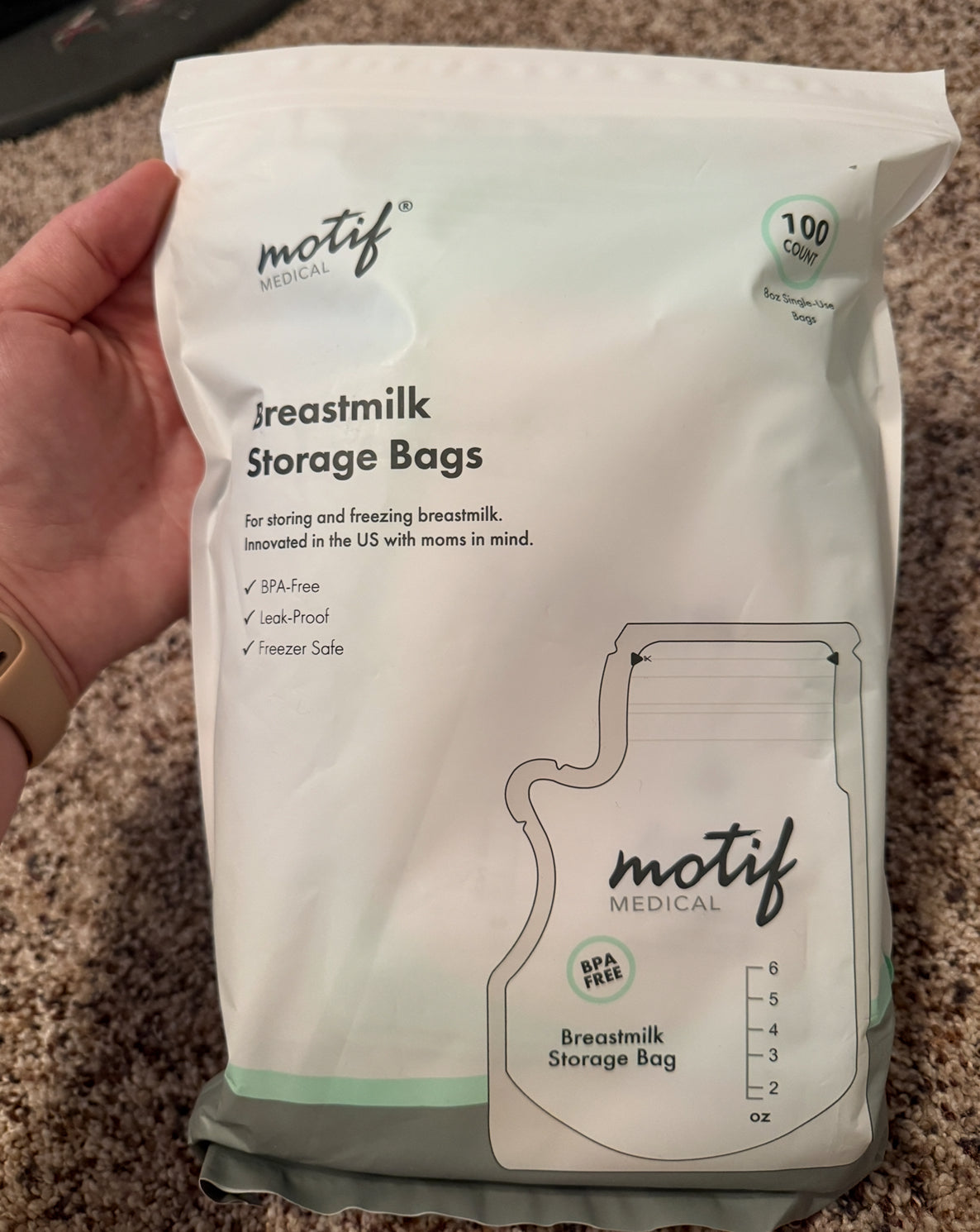 SELLER #6 Motif Milk (100) Storage Bags - #2