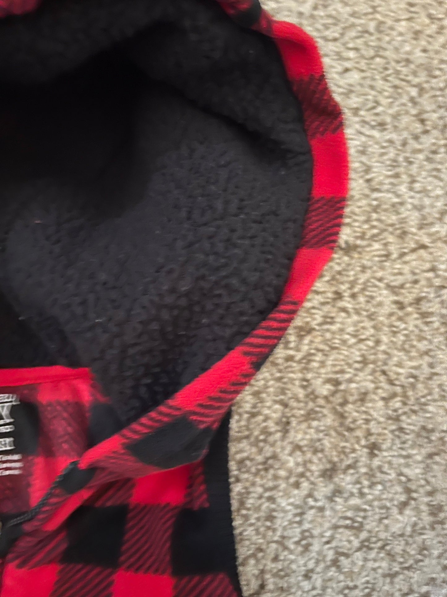 Seller 229 - Fleece Checked Vest - 12 month