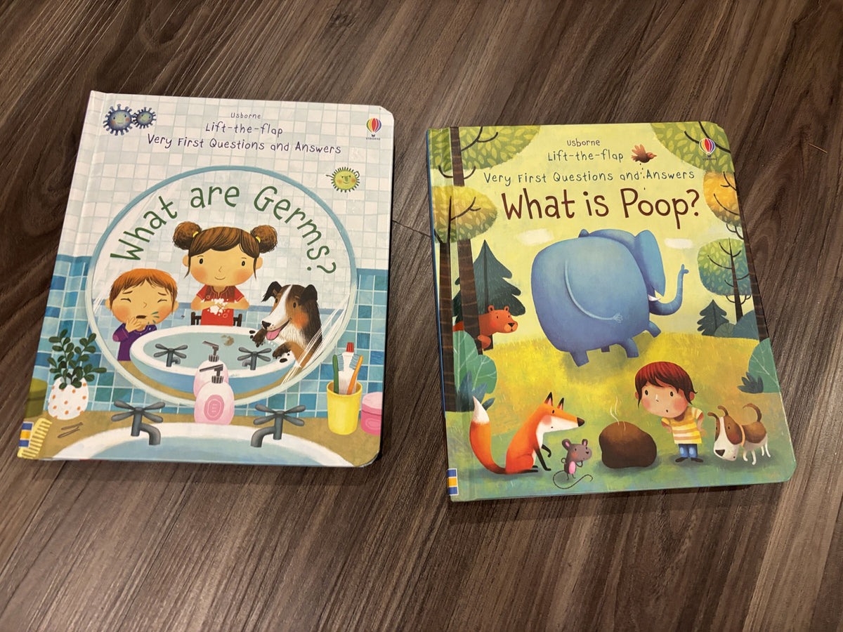 #138 - Usborne Lift the Flap First Questions Books (2)