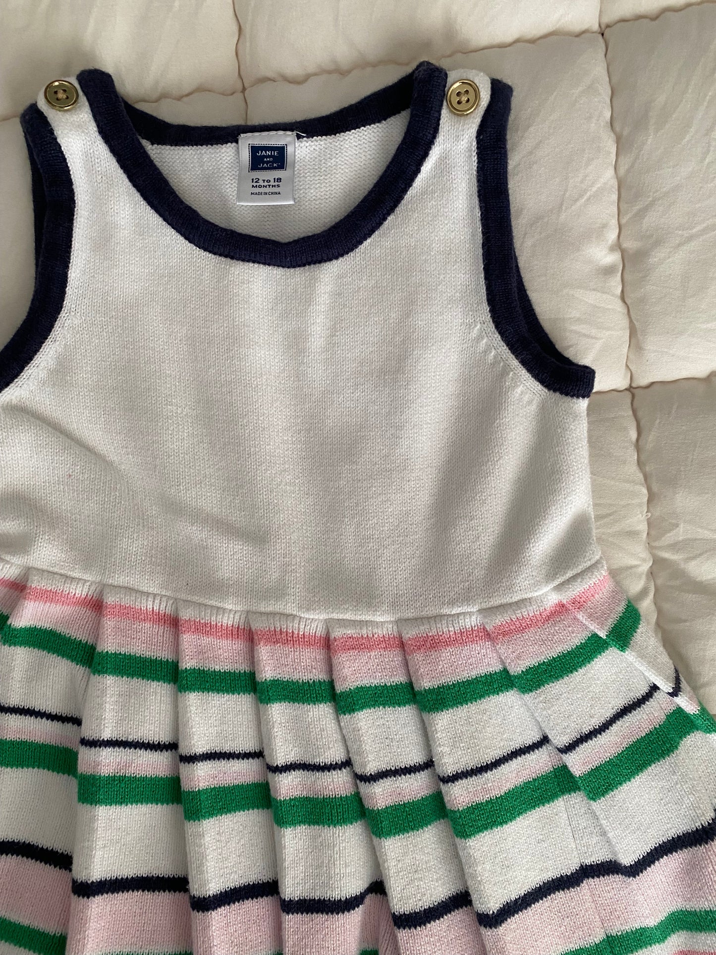 Seller 37 Janie and Jack 12-18 mo sweater dress